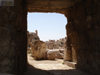 Entrance to the Great Court in the Temple of Jupiter in Baalbek